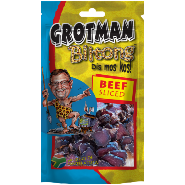 Grotman Biltong - Beef Sliced